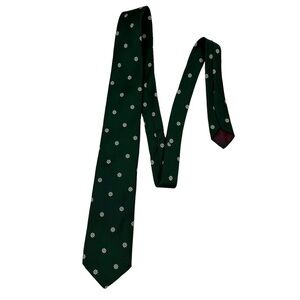 MARSHALL FIELD & COMPANY Vintage Green Ship Wheel Tie